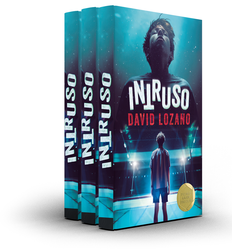 Libro Intruso, ganador Premio Gran Angular 2024, David Lozano Garbala escritor zaragozano de literatura juvenil e infantil.